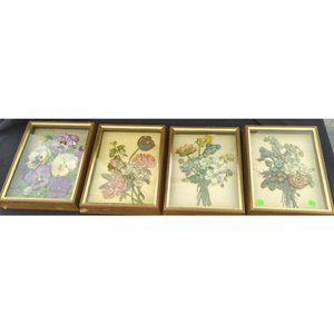 Antique Wall Art 3d Flowers 18th Century Patricia Nimocks 3d Flower Pictures (so